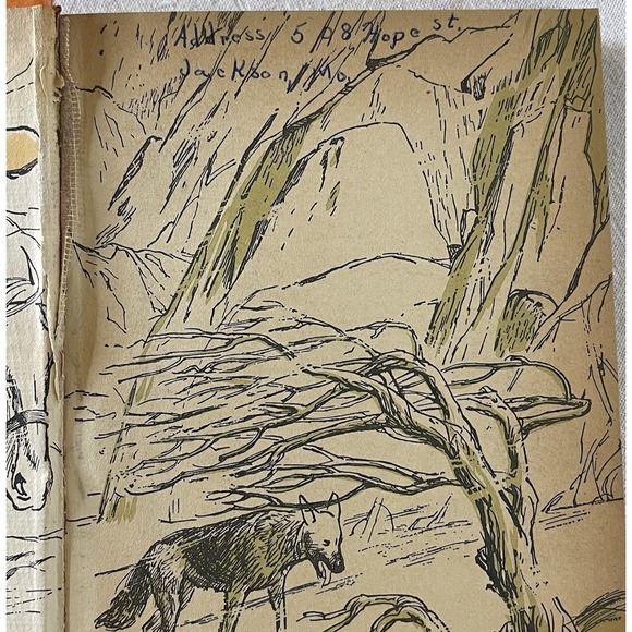 Vintage Roy Rogers The Enchanted Canyon Hardcover Book 1954 by Jim Rivers - Picture 8 of 13